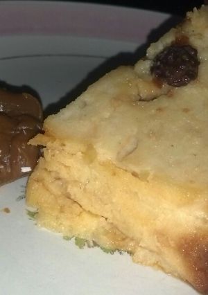 Una foto de Budín de Pan con Pasas de Uva