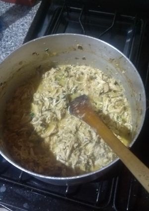Una foto de Relleno de pollo al verdeo (sanguches o empanadas)
