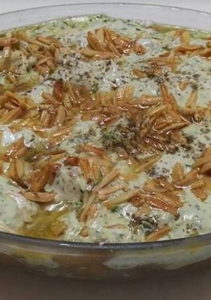 صورة لوصفة فتة الدجاج