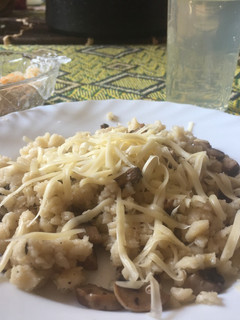 Gombás tarhonya recept fotója