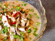 A picture of healthy breakfast porridge