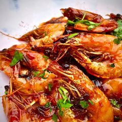 Caramelised Prawns A picture of Caramelised Prawns.