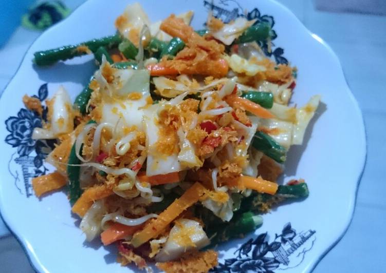 Resep Urap sayuran/gudangan 'simple' yang Menggugah Selera