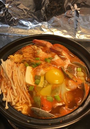 Hình của món Mì KimChi ấm bụng cho ngày lạnh :).