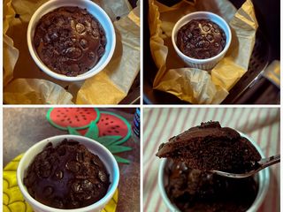 شوكلت كيك صحي بدون دقيق او زيت 🍫🧁