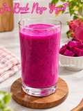 Jus Buah Naga Yogurt