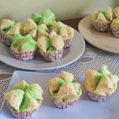A picture of Bolu Kukus Mekar pandan 1 Telur.