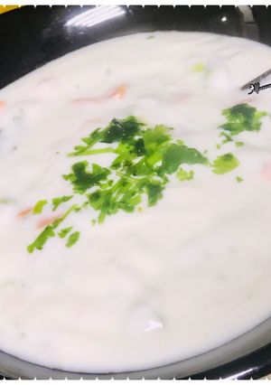 A picture of Veggie’s raita.