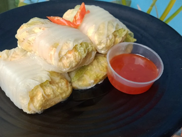 Langkah Mudah untuk Menyiapkan Resep Sawi Isi Tahu Gulung yang Lezat Sekali Anti Ribet, Uenak Banget