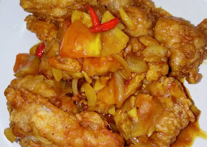 16.Ayam fillet saos mentega #bikinramadanberkesan