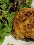 Tuna melt stuffed portobellos