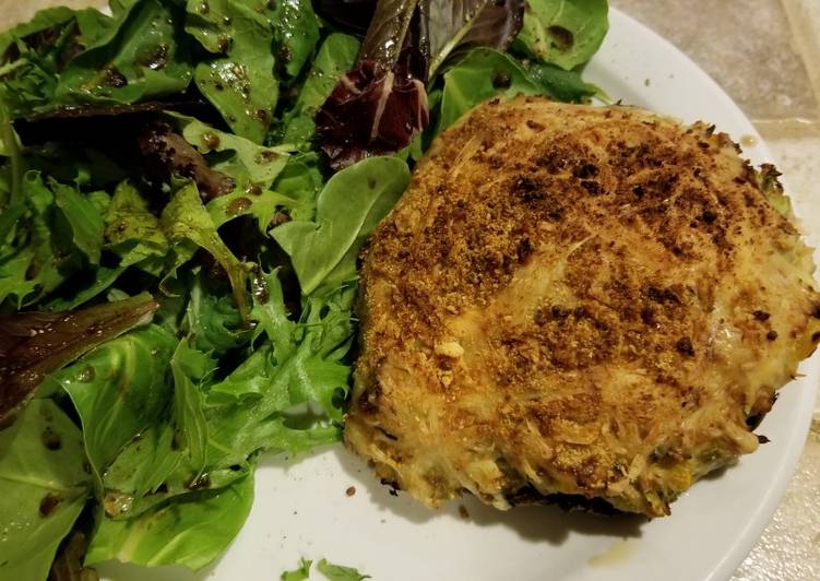 Simple Way to Prepare Super Quick Homemade Tuna melt stuffed portobellos