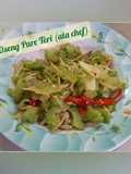 Oseng Pare Teri (ala chef)