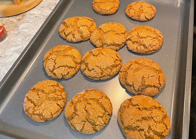 Steps to Prepare Super Quick Homemade Grandma’s Molasses Cookies