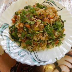 A picture of Leftover Rice Veg Pulav.