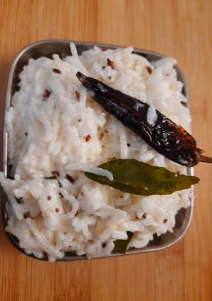 A picture of Curd Rice.