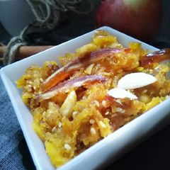 Super apple halwa A picture of Super apple halwa.