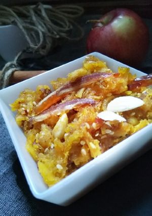 A picture of Super apple halwa.