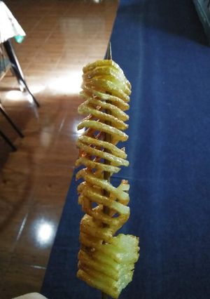 Una foto de * papas fritas 3D🤔😲🤭*