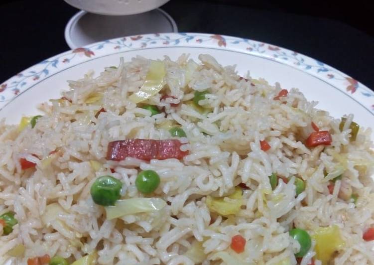 Vegetable fried rice