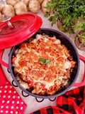 Hongkong Stlye Tomato Pork Cheese Baked Rice