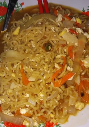 Foto resep Indomie kuah modifikasi dari indomie goreng