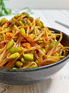 韓式涼拌黃豆芽 的食譜成品照片