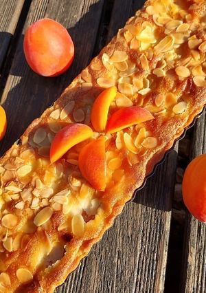 Une photo de Tarte Amandine abricots