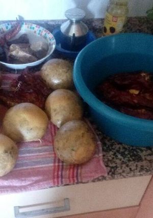 Una foto de Relleno de Carnaval y pimientos rellenos