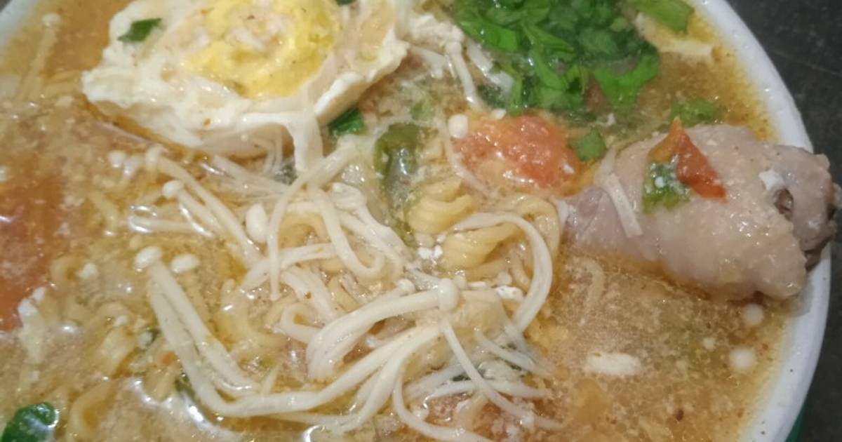 Resep Mie Kuah Enoki Oleh Diyan Mekawati Cookpad