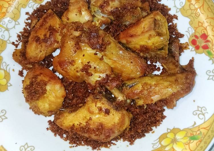 Bagaimana Menyiapkan 30.Ayam goreng ungkep, Menggugah Selera