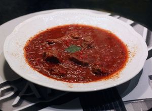 Una foto de Sopa de remolacha - Borsch