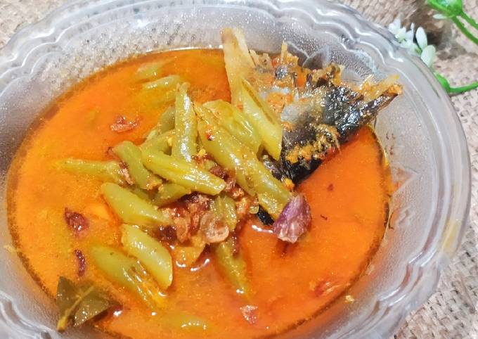 235. Gulai Buncis Ikan Patin