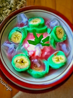Foto resep Es Pisang Ijo
