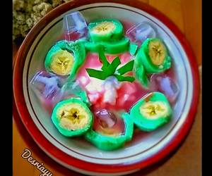 Cara Memasak Es Pisang Ijo Enak Bergizi