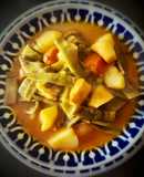 Guiso de pota y verduras