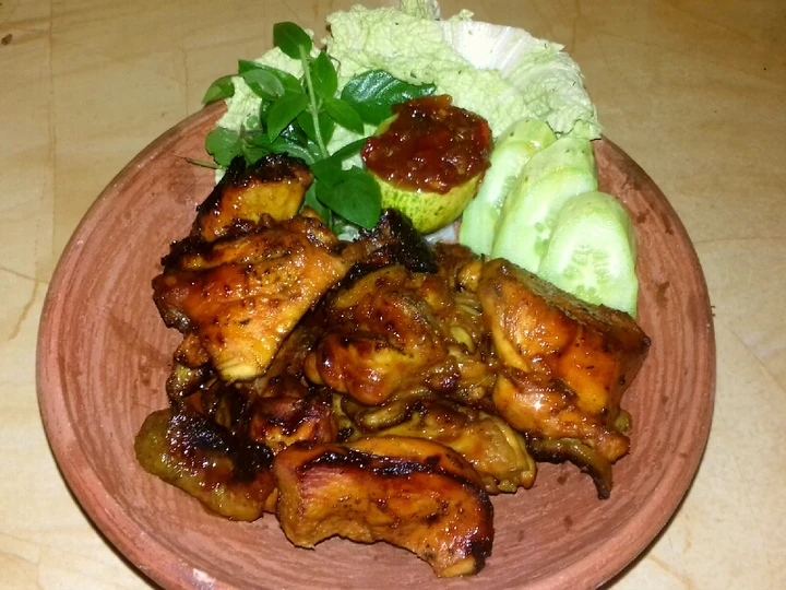 Cara Mudah Menyiapkan Resep Ayam bakar kecap pedas yang Sempurna Anti Ribet, Mantap