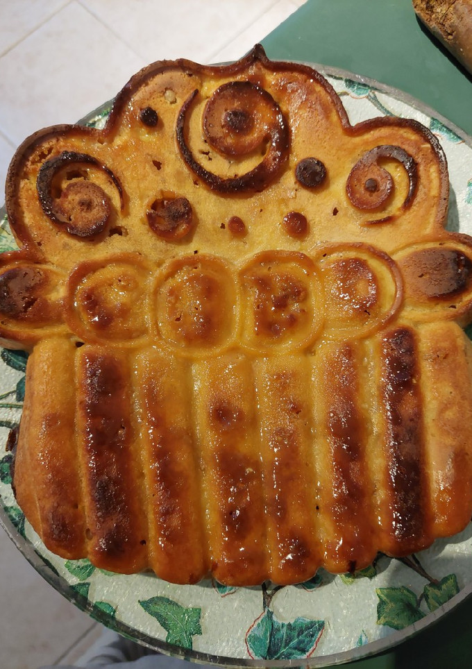 Una foto de Queque de limón-amapola-maní saludable