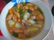 Gambar sop merah dan kentang