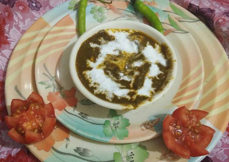 Palak Paneer healthy and tasty 😋