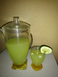 A picture of Cucumber lemonade.