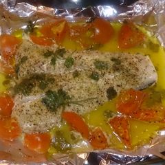A picture of Baked Hake.