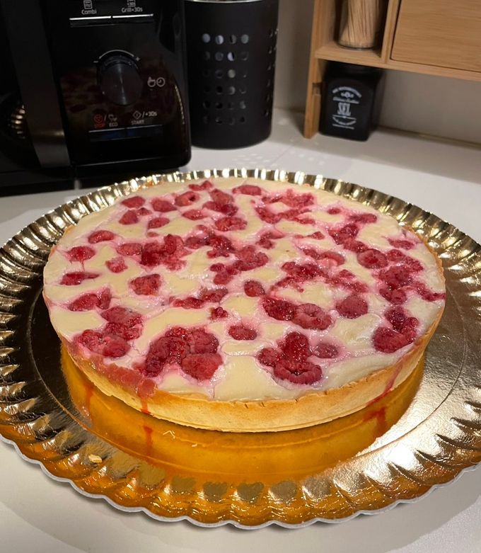 Una foto de Tarta de Frambuesa 🥮