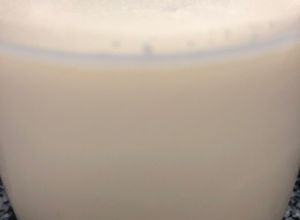 Una foto de 85. Horchata de chufas valenciana casera (almuerzo/ merienda)