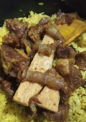 Foto resep Nasi Biryani campur daging kambing