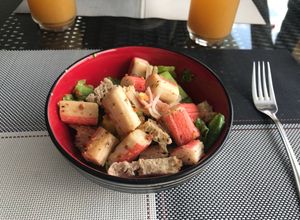 Una foto de Bowl de ensalada con Palmitos