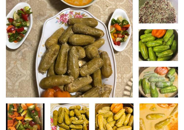 محشي كوسا باللبن روووعه