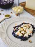 Cavolo rosso con formaggio e noci