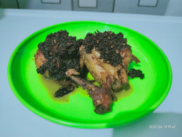 Anti Ribet, Memasak Ayam bumbu hitam madura Ekonomis