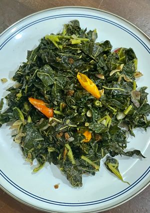 Foto resep Tumis Daun Pepaya tanpa pahit